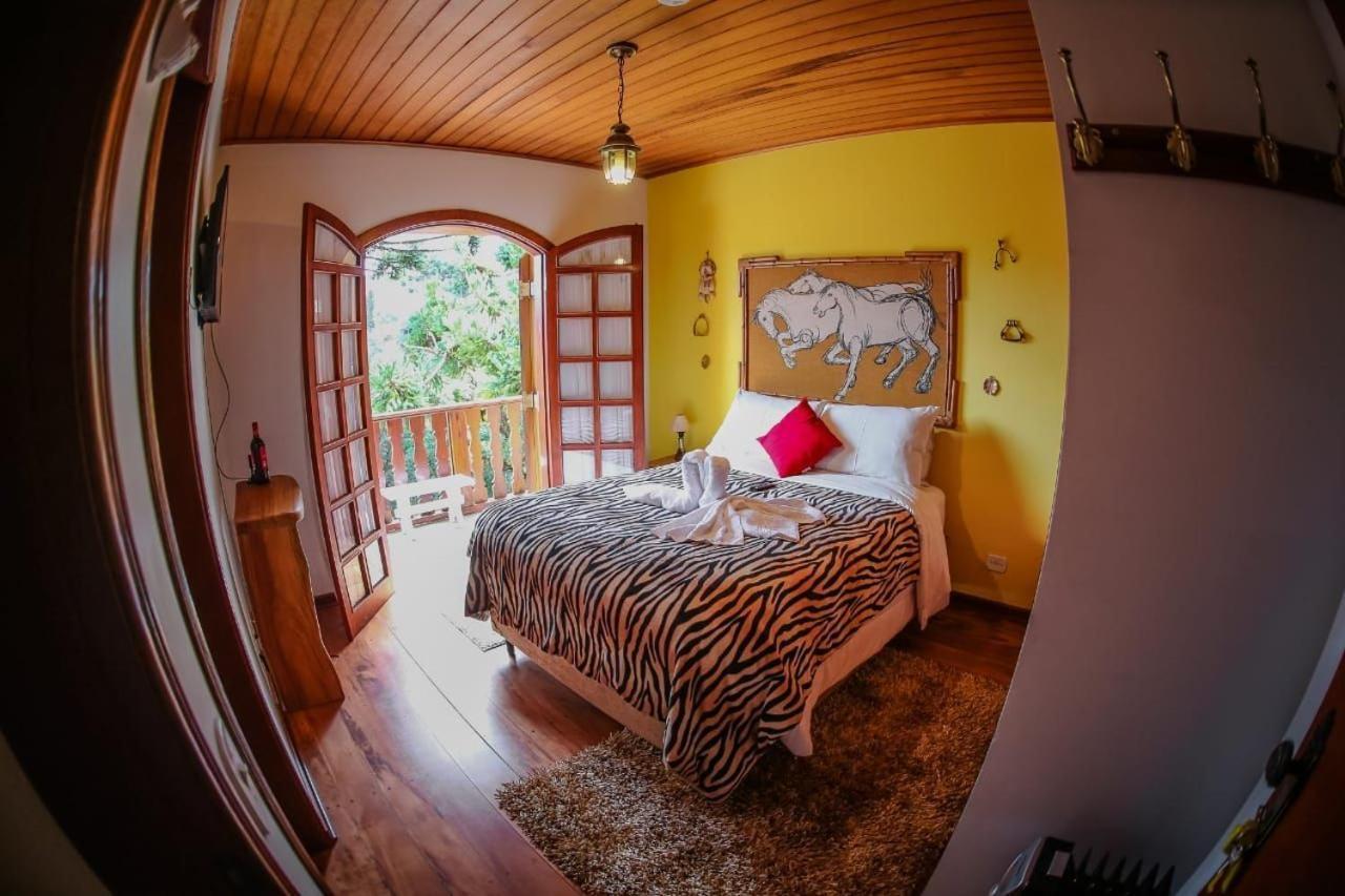 Campos do Jordão Mansao Austriaca Guesthouse מראה חיצוני תמונה