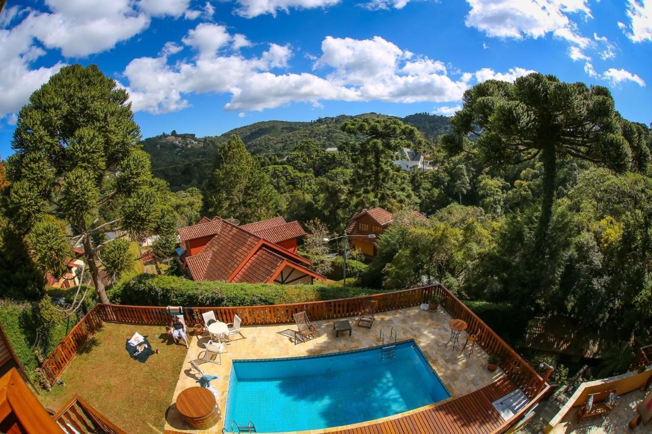 Campos do Jordão Mansao Austriaca Guesthouse מראה חיצוני תמונה