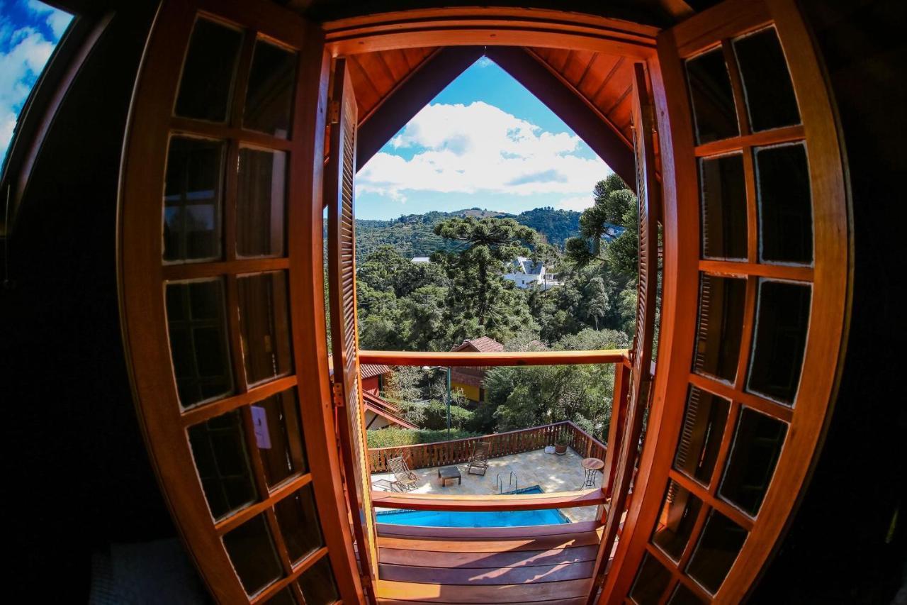 Campos do Jordão Mansao Austriaca Guesthouse מראה חיצוני תמונה