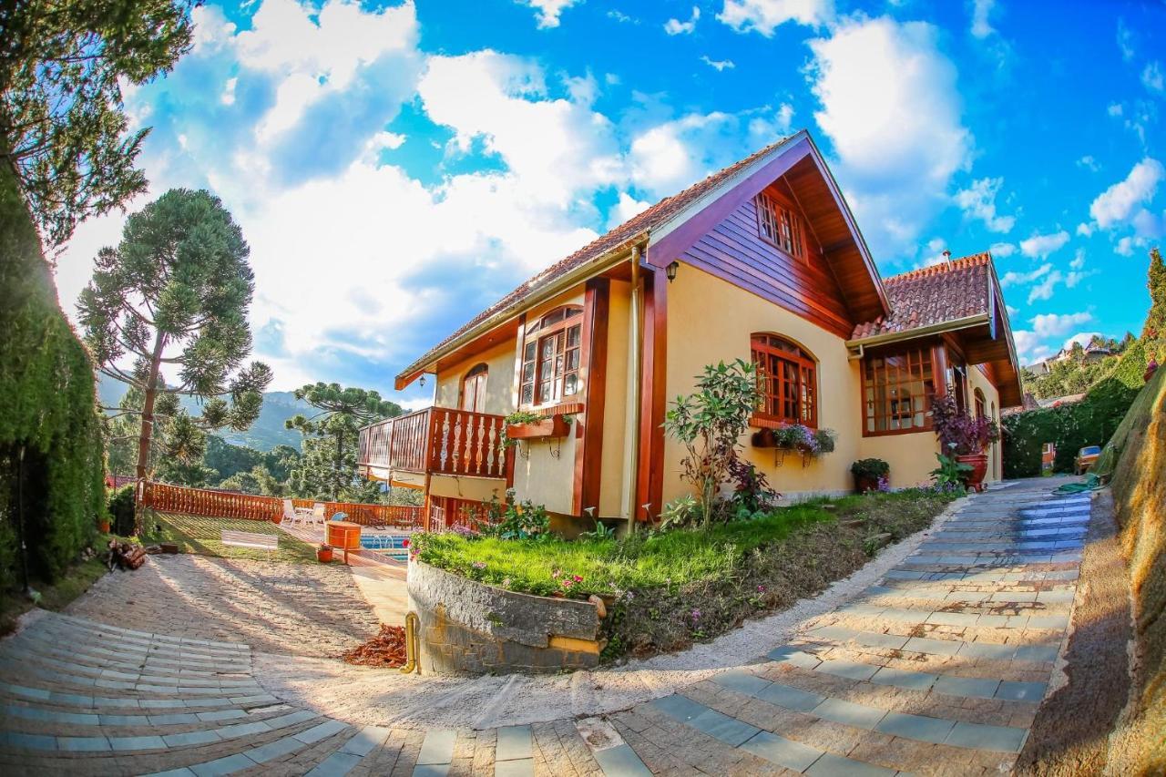 Campos do Jordão Mansao Austriaca Guesthouse מראה חיצוני תמונה